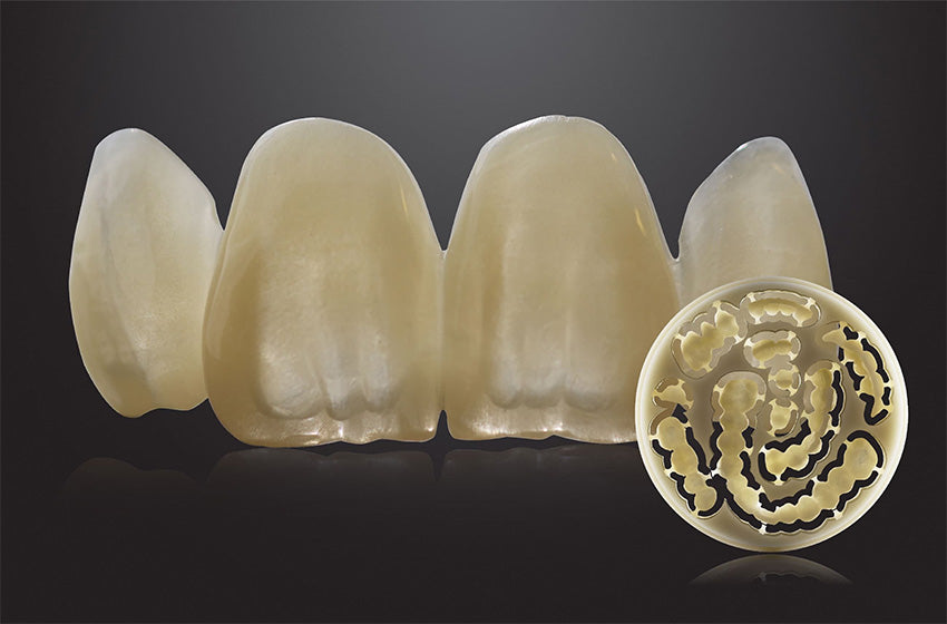 Bredent breCAM HIPC High Impact Polymer Composite blanks precolored (A