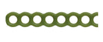 Bredent Protek perforated retainers, 25 pcs, 13.5 cm long