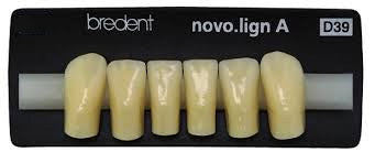 Bredent novo.lign Veneers Teeth – Lower anterior D39, 6er CLEARANCE