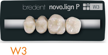 Bredent novo.lign Veneers Teeth – Upper posterior W3, Q2 left upper