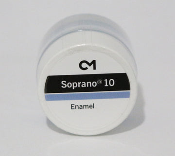 C&M Soprano®10 Enamel (E)  and Transpa (T)- Veneering Ceramic for Lithium  Disilicate and Zirconia, 25g