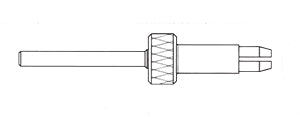C&M Dalbo®-Plus and Dalbo®-Classic parallelometer insert, 1 pc
