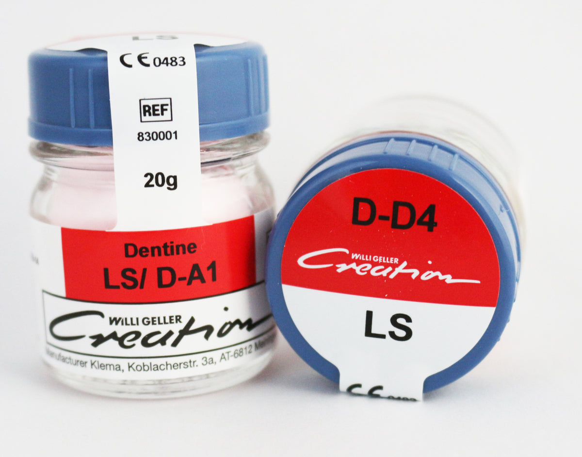 Creation LS / Dentine (D) Veneering Ceramic for Lithium Disilicate