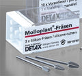 Detax Molloplast® rotating tools, 3 pcs