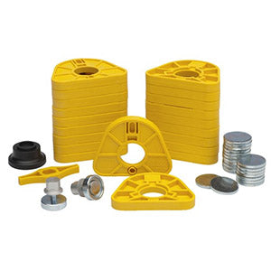 SAM MPS mounting plates system, starter kit yellow, 1 Kit